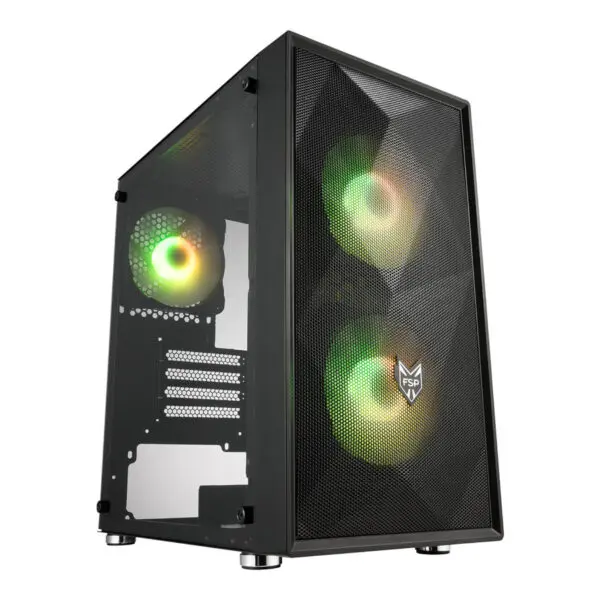 CST130A FSP-CST130-Basic-M-ATX-Gaming-Chassis-–-Black wr 01a FSP CST130A Micro-ATX Gaming Chassis - Black