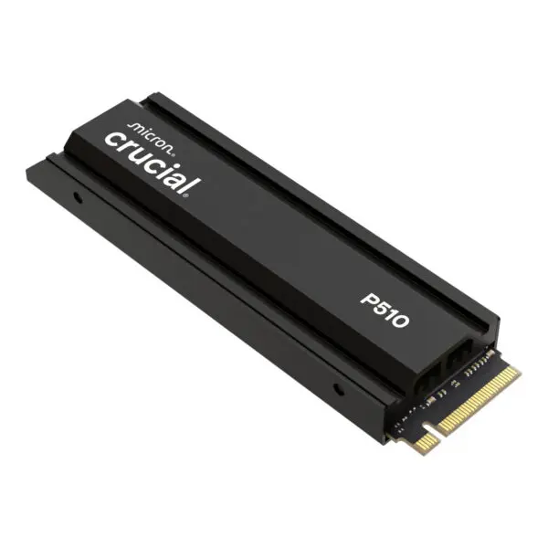 Crucial P510 2TB M.2 Gen5 with Heatsink NVMe 3D NAND SSD