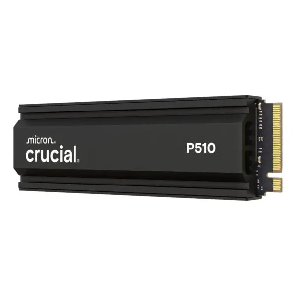 Crucial P510 2TB M.2 Gen5 with Heatsink NVMe 3D NAND SSD