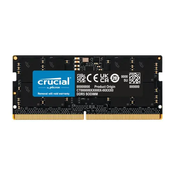 CT32G56C46S5 wr 01a Crucial 32GB 5600MHz DDR5 SODIMM Notebook Memory