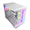 FSP M580 ARGB ATX Mid Tower Gaming Chassis - White