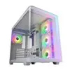 FSP M580 ARGB ATX Mid Tower Gaming Chassis - White