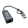 GAPCGB Gizzu-Gizzu-USB-to-Gigabit-1000Mbps-Adapter-Grey wr 02a Gizzu High Speed Type-C/A to Gigabit Adapter Poly