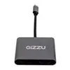 Gizzu 4-in-1 Type-C to Dual HDMI Hub