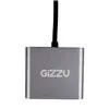 Gizzu 4-in-1 Type-C to Dual HDMI Hub