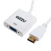 Gizzu 1080P HDMI to VGA Adapter with Audio