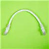 Gizzu Cat6 UTP Fly Lead Ethernet Network Cable 20cm - White