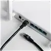 Gizzu Cat6 UTP Fly Lead Ethernet Network Cable 1m – Black