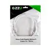 Gizzu Cat6 UTP Fly Lead Ethernet Network Cable 1m – White