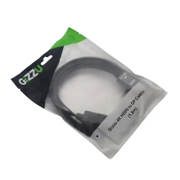 Gizzu 4K HDMI to DP Cable (1.8m) - Black