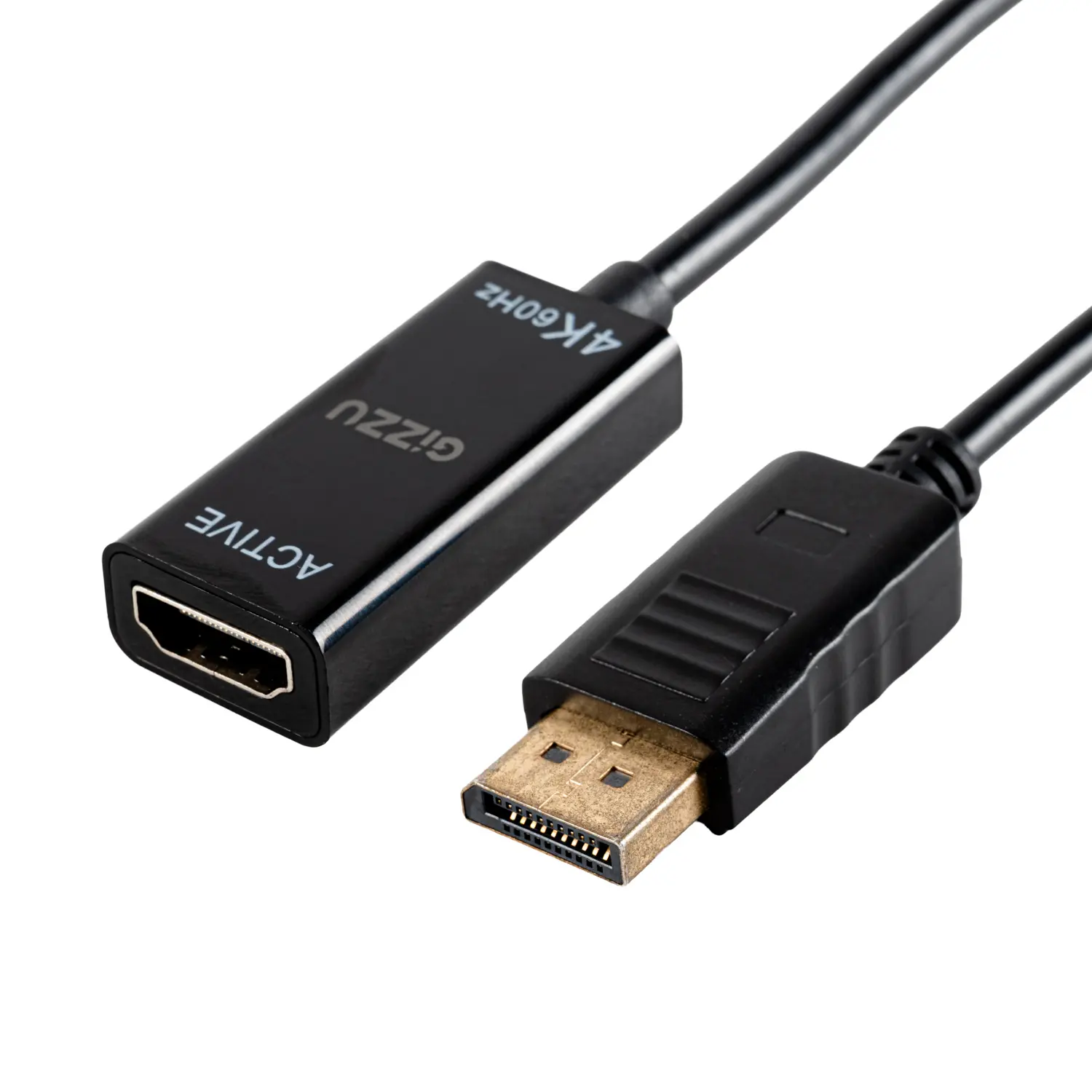 GIZZU-GAPDPHA-45-0004-Edit 1500x1500 Gizzu 4K60Hz DisplayPort to HDMI Active Adapter