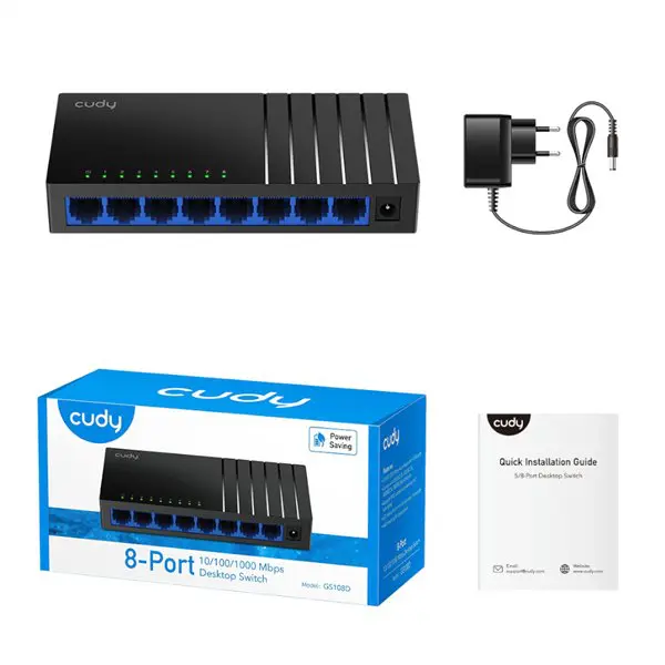 Cudy 8-Port Gigabit Desktop Switch