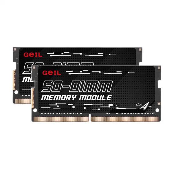 GS432GB3200C22DC GeIL-Pristine-32GB16GB-x-2-DDR4-3200MHz-Notebook-Memory-Kit-Black wr 01 GeIL Pristine 32GB(16GB x 2) DDR4 3200MHz Notebook Memory Kit