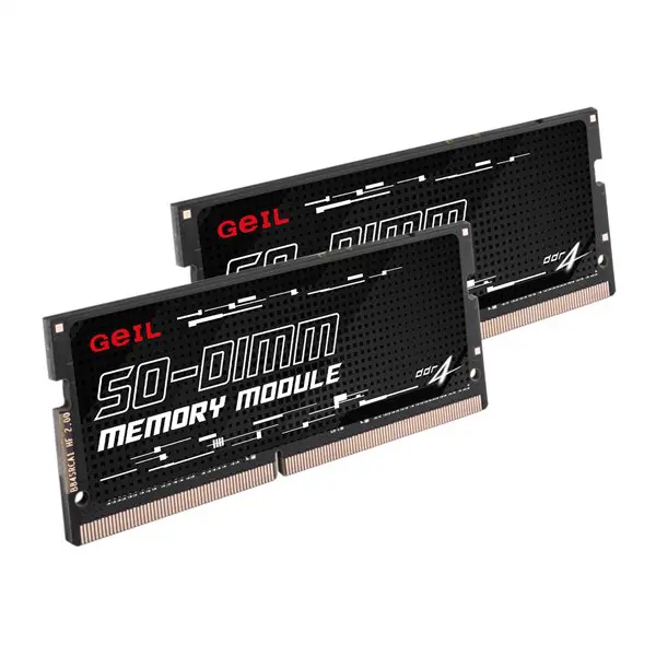 GS432GB3200C22DC GeIL-Pristine-32GB16GB-x-2-DDR4-3200MHz-Notebook-Memory-Kit-Black wr 03 GeIL Pristine 32GB(16GB x 2) DDR4 3200MHz Notebook Memory Kit