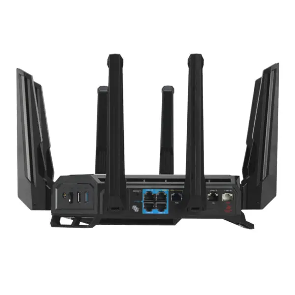 ASUS ROG Rapture BE19000 Wi-Fi 7 Tri-Band Gaming Router with Dual 10G Ports
