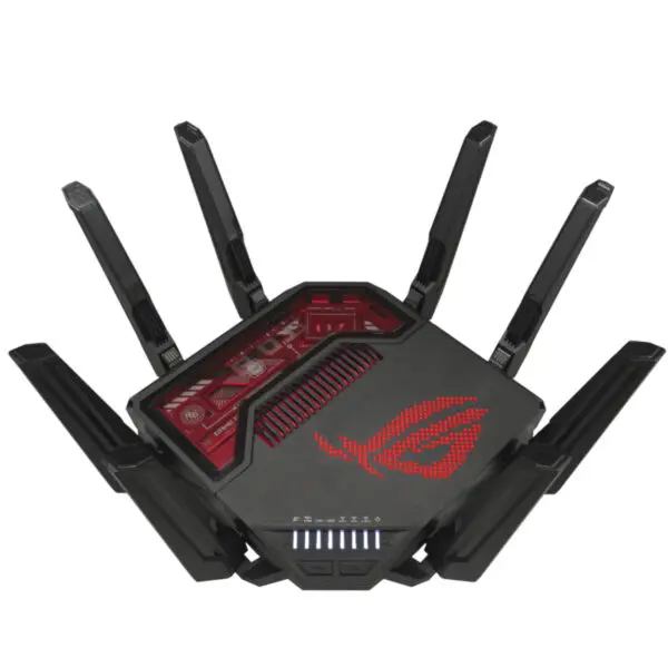 ASUS ROG Rapture BE19000 Wi-Fi 7 Tri-Band Gaming Router with Dual 10G Ports