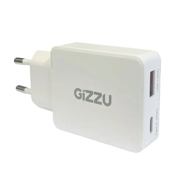 Gizzu 2-Port 65W GaN Wall Charger