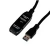 Gizzu USB 3.0 Active Extension Cable 5m - Black