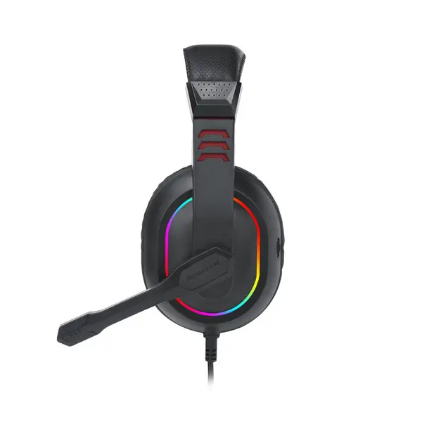 Redragon Over-Ear ARES Aux RGB Gaming Headset - Black