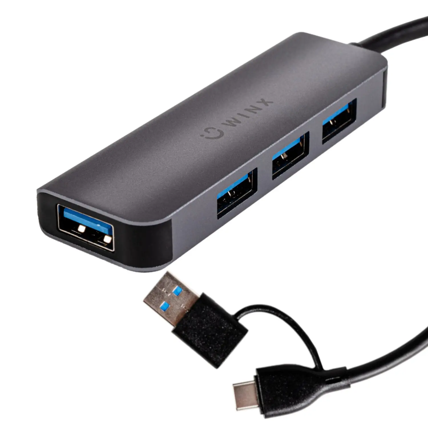 HB109-wr-04a WINX CONNECT Simple USB/Type-C Hub