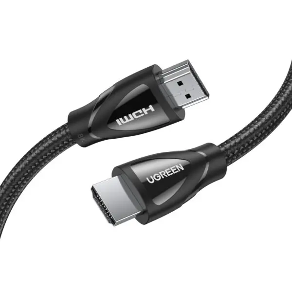 UGREEN HDMI 2.1 Male to Male Cable 2M (8K@60Hz | 4K@120Hz) – Black
