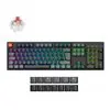 Keychron K10 QMK Full-size RGB Wireless Custom Mechanical Keyboard V.2 (Super RED Switch) – Black