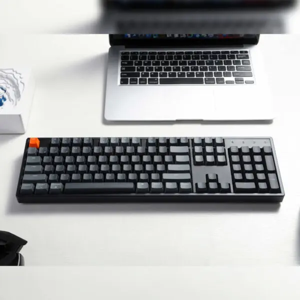 Keychron K10 QMK Full-size RGB Wireless Custom Mechanical Keyboard V.2 (Super RED Switch) – Black