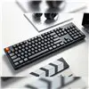 Keychron K10 QMK Full-size RGB Wireless Custom Mechanical Keyboard V.2 (Super RED Switch) – Black