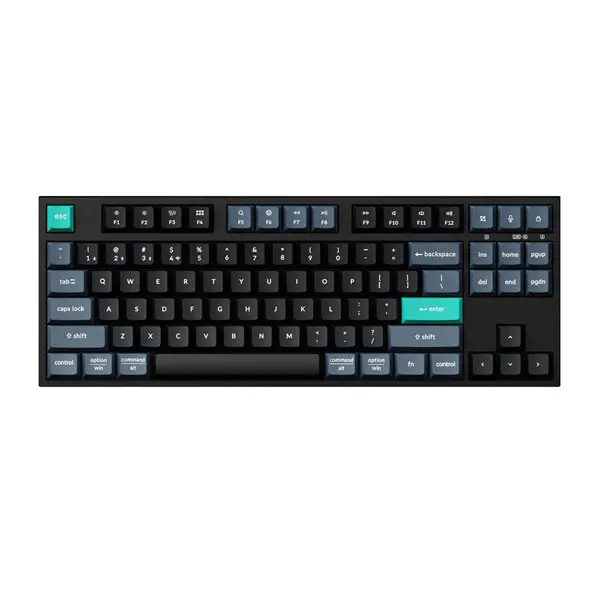 Keychron B33 80% TKL Wireless Keyboard and Mouse Combo – Black/Green