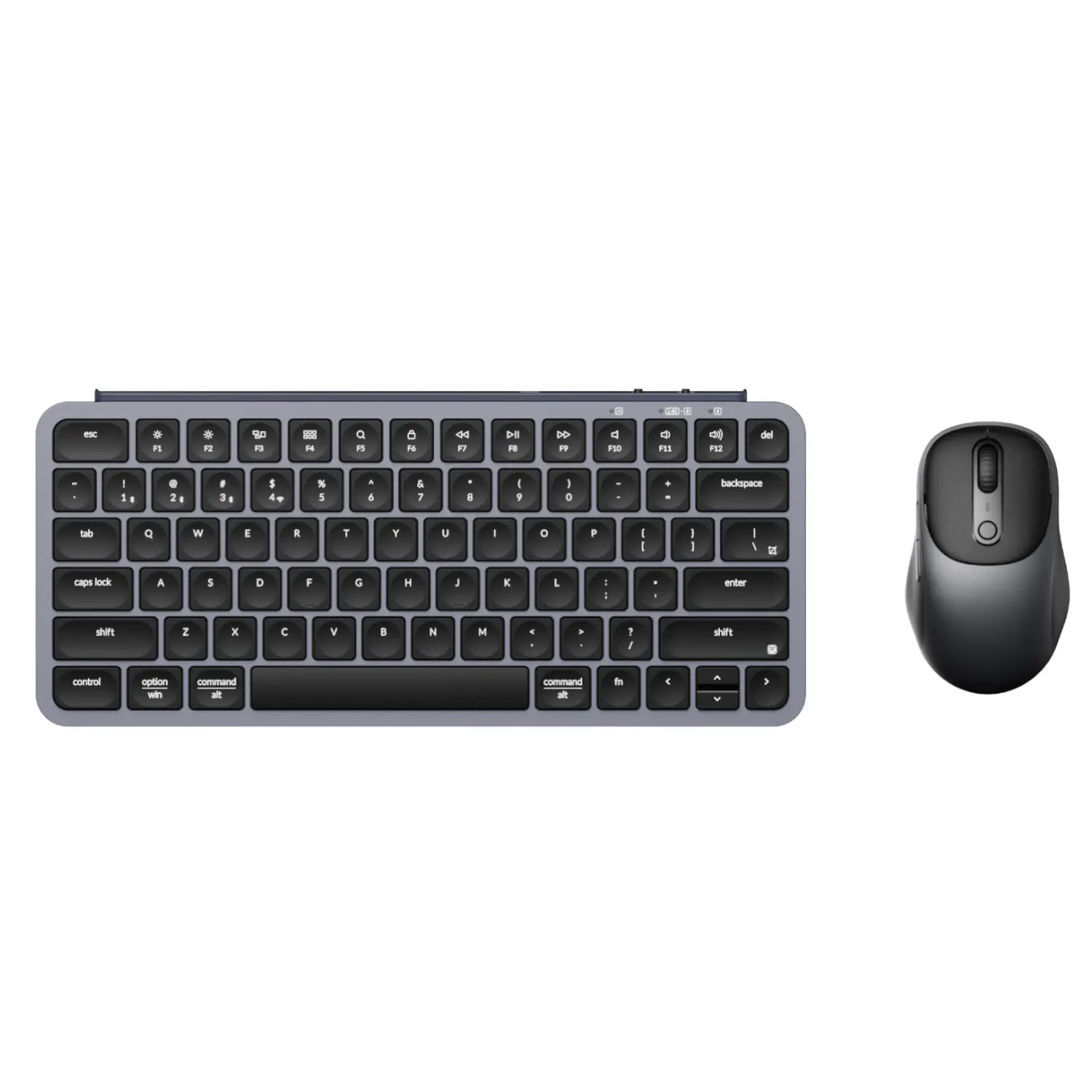 KCBD3 Keychron-B1-Pro-Wrless-KBoard-Mouse-Combo Space-Grey- Keychron B1 Pro 75% Layout Wireless Keyboard and Mouse Combo - Space Grey