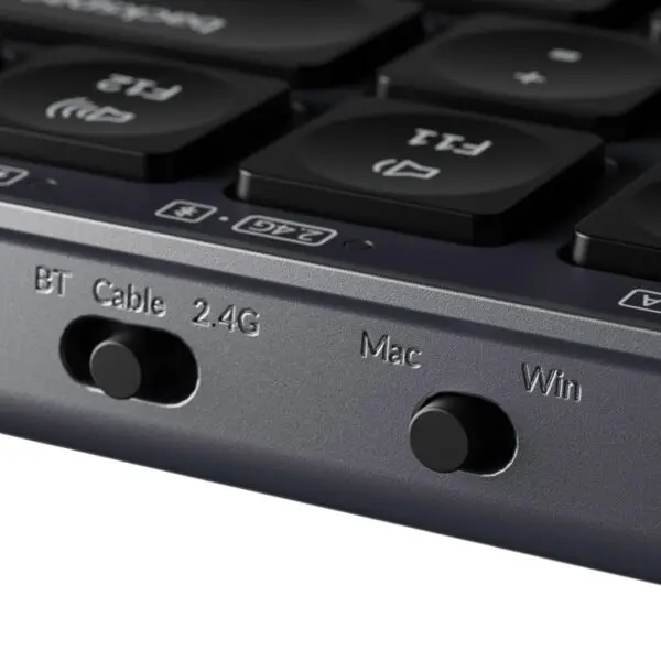 Keychron B1 Pro 75% Layout Wireless Keyboard and Mouse Combo - Space Grey