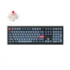 Keychron V6 Max QMK/VIA RED Wireless Custom Mechanical Keyboard | RED Switch - Black