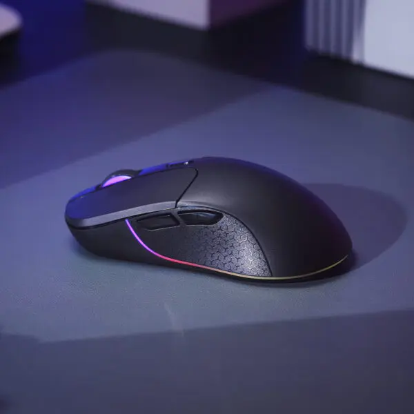 Keychron M3 RGB Wireless Optical Mouse – Black
