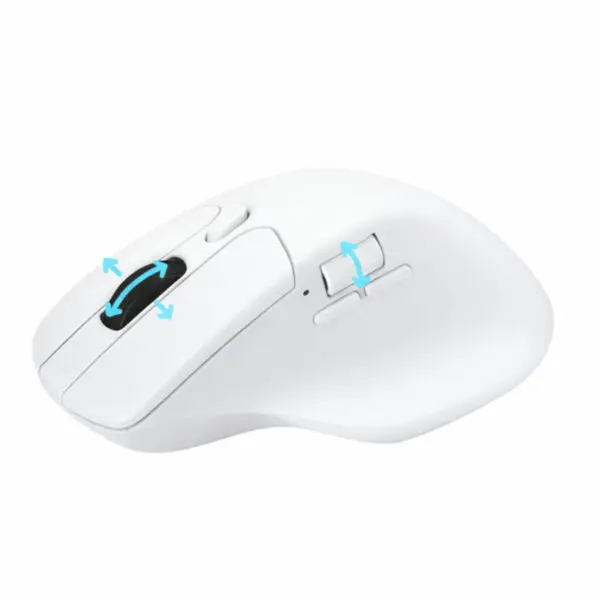 Keychron M6 1K Dual-Wireless Bluetooth and 2.4G Mouse – White