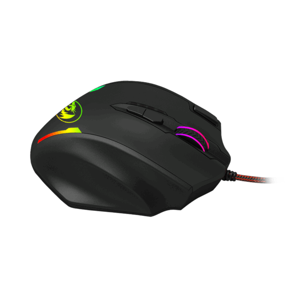 REDRAGON IMPACT 12400DPI MMO Gaming Mouse - Black