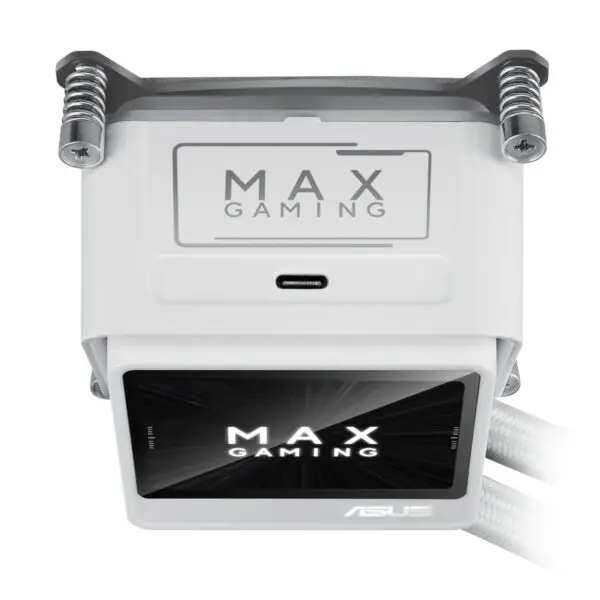 Asus MAX Gaming LC 360 ARGB LCD All-in-one CPU Liquid Cooler - White