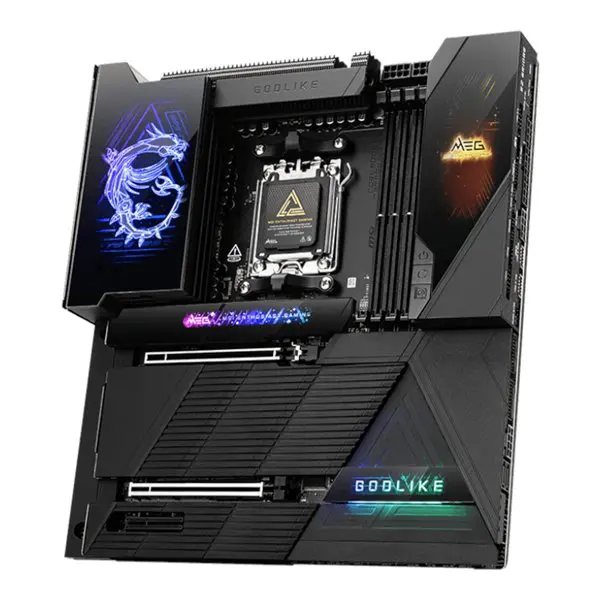 MSI MEG X870E GODLIKE E-ATX AM5 Motherboard with Wi-Fi 7