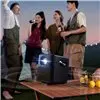 WANBO MOZART 1 PRO 1080P 900ANSI Android 11 Smart Home Theatre Projector - Dark Blue