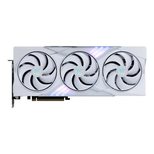 MSI GeForce RTX 5080 GAMING TRIO OC 16G Graphics Card - White