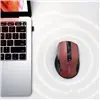 UGREEN MU006 2.4GHz Wireless Optical Mouse - Red