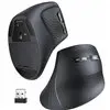 UGREEN Multi-Mode Vertical Mouse Bluetooth and 2.4G Wireless–Black