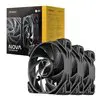 Antec NOVA 120 PWM Fan 3 Pack with Speed Controller - Black