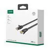 UGREEN NW102 Cat6 U/UTP Flat Ethernet Cable 0.5m - Black