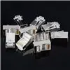 UGREEN NW111 RJ45 Cat6 Ethernet Network Head 100 Pack - Silver/Transparent