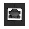 UGREEN RJ45 1Gbps Ethernet Cable Extender Adapter - Black