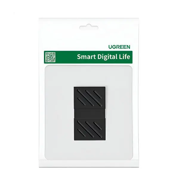 UGREEN RJ45 1Gbps Ethernet Cable Extender Adapter - Black