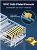 UGREEN Cat6 RJ45 Modular Plugs (50 Pcs)–Transparent with Gold Contacts