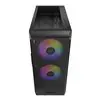 Antec NX416L ATX | Micro-ATX | ITX ARGB Mid-Tower Gaming Chassis - Black