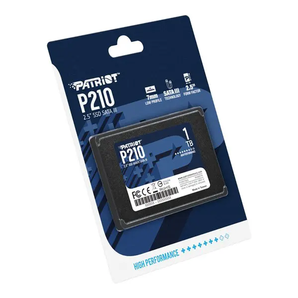 Patriot P210 1TB 2.5 Inch SATAIII SSD