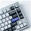 Keychron Double Shot KSA PBT Keycap Set - Dark Grey/White Smoke